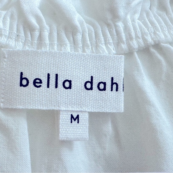 Bella Dahl NWT SZ M Eyelet Flutter Sleeve Mini Dress - Picture 4 of 4